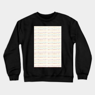 Colored lines pattern Crewneck Sweatshirt